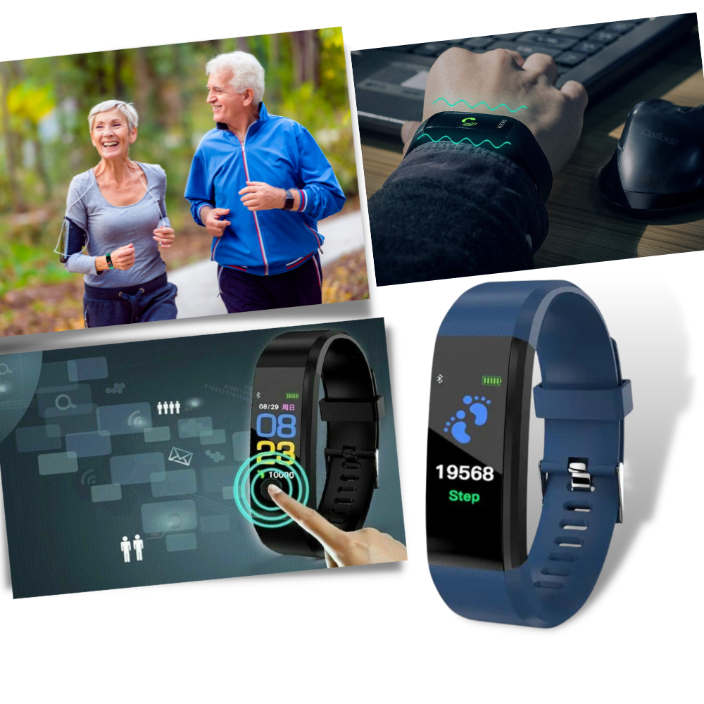 Smartwatch for Seniors with Health Monitoring Features