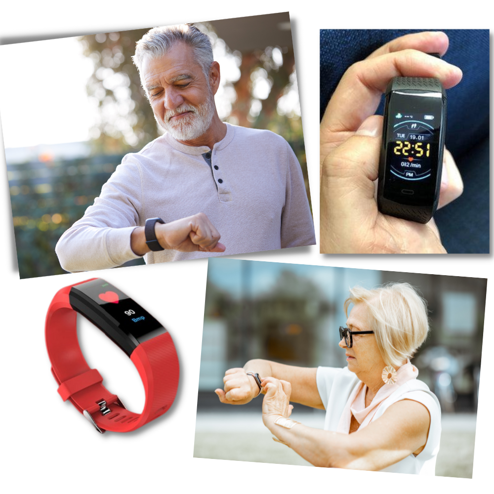 Smartwatch for Seniors with Health Monitoring Features