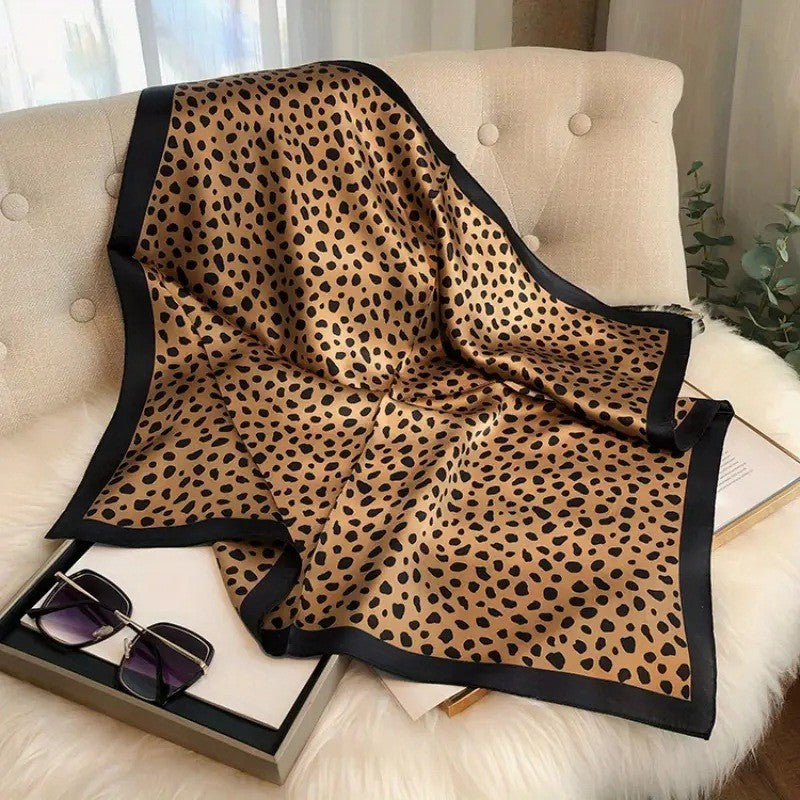 Retro Korean Style Faux Silk Fashion Scarf