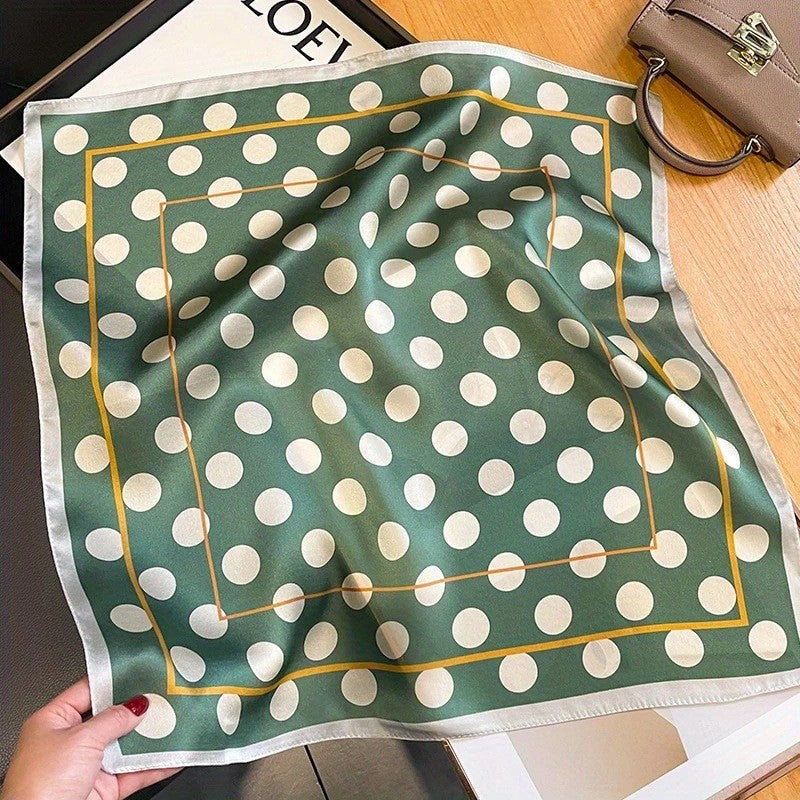 Retro Korean Style Faux Silk Fashion Scarf