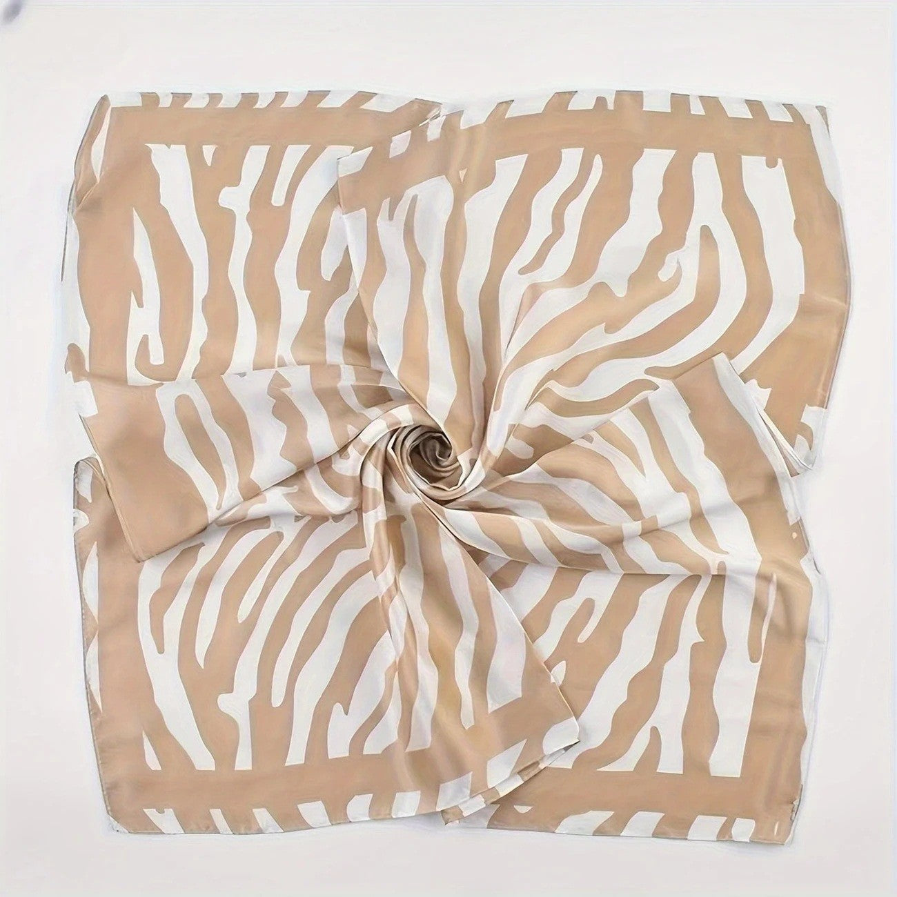 Retro Korean Style Faux Silk Fashion Scarf