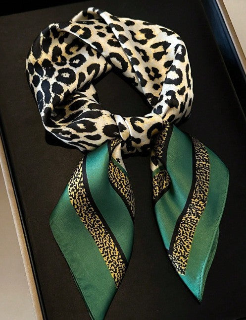 Retro Korean Style Faux Silk Fashion Scarf