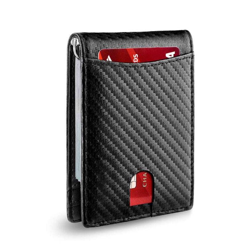 Genuine Leather Anti-theft Card Holder with RFID Protection