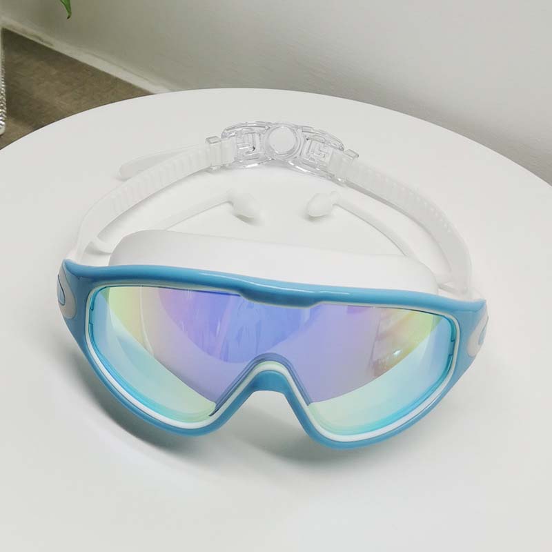Wide Vision Anti-Fog Swimming Goggles