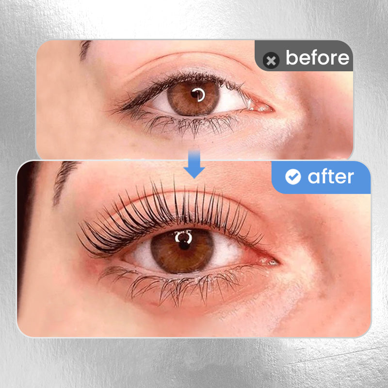 3D Curling Waterproof Mascara & Metal Eyelash Curler - Long-lasting Beauty