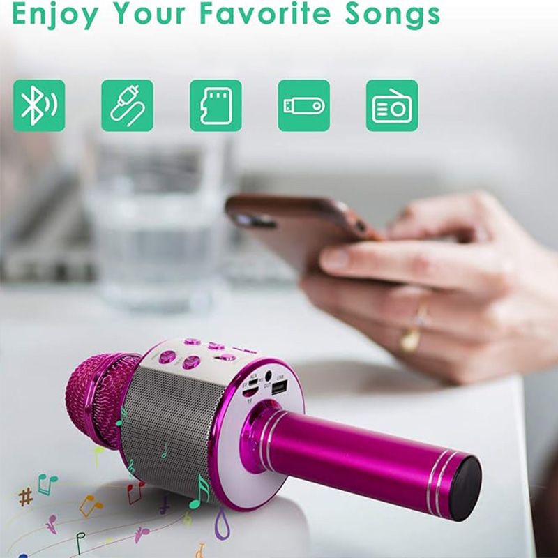 Sing Anywhere: Wireless Karaoke Microphone for Ultimate Singing Fun