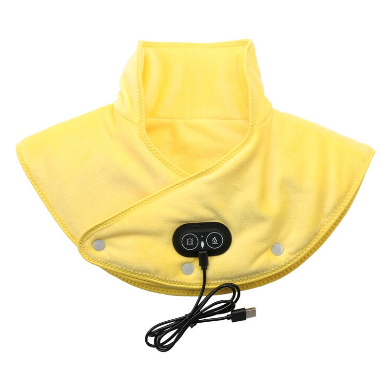 Electric Neck & Shoulder Heating Pad with Vibrating Massage