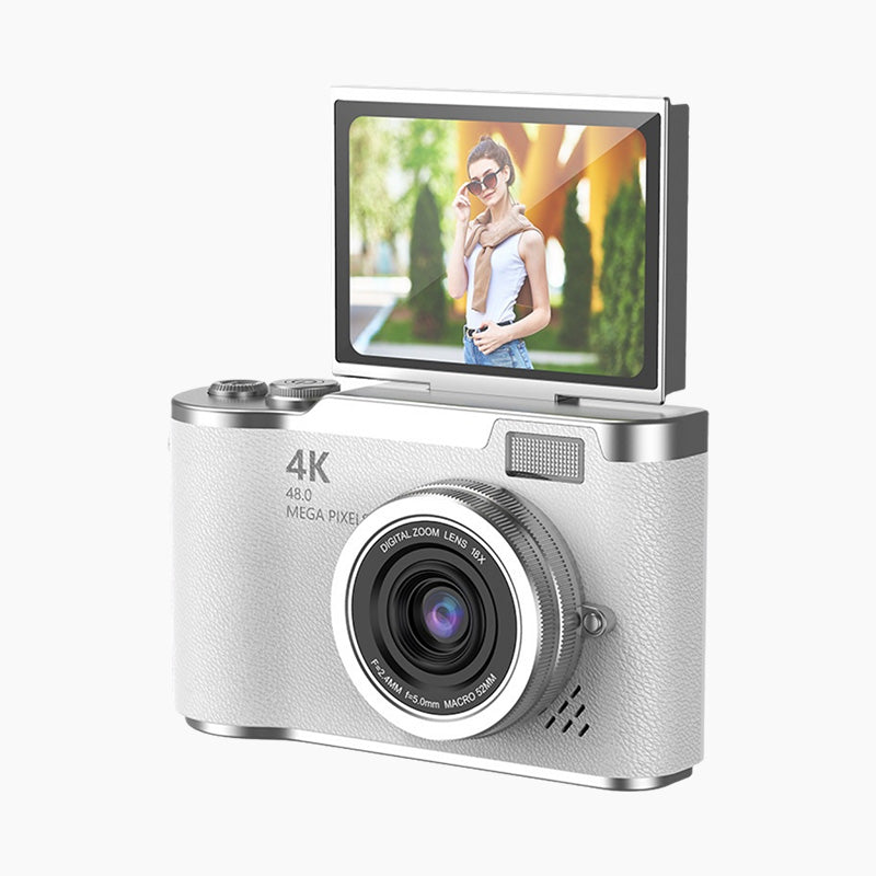 4K UHD Flip Screen Camera with High-Speed Autofocus