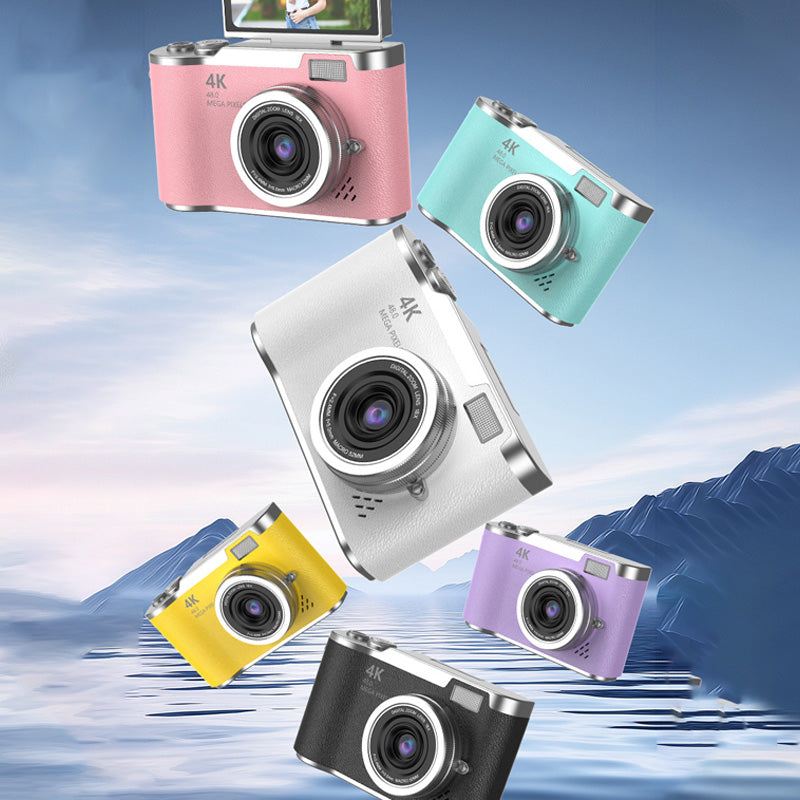 4K UHD Flip Screen Camera with High-Speed Autofocus