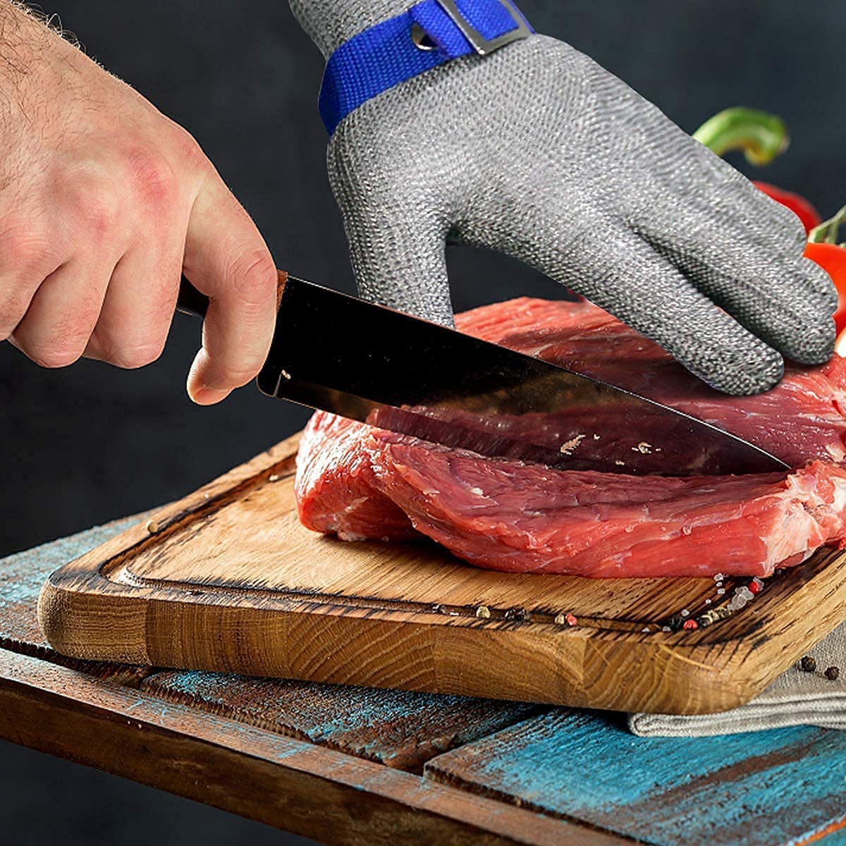 Stainless Steel Cut Resistant Safety Gloves – Maximum Protection & Comfort