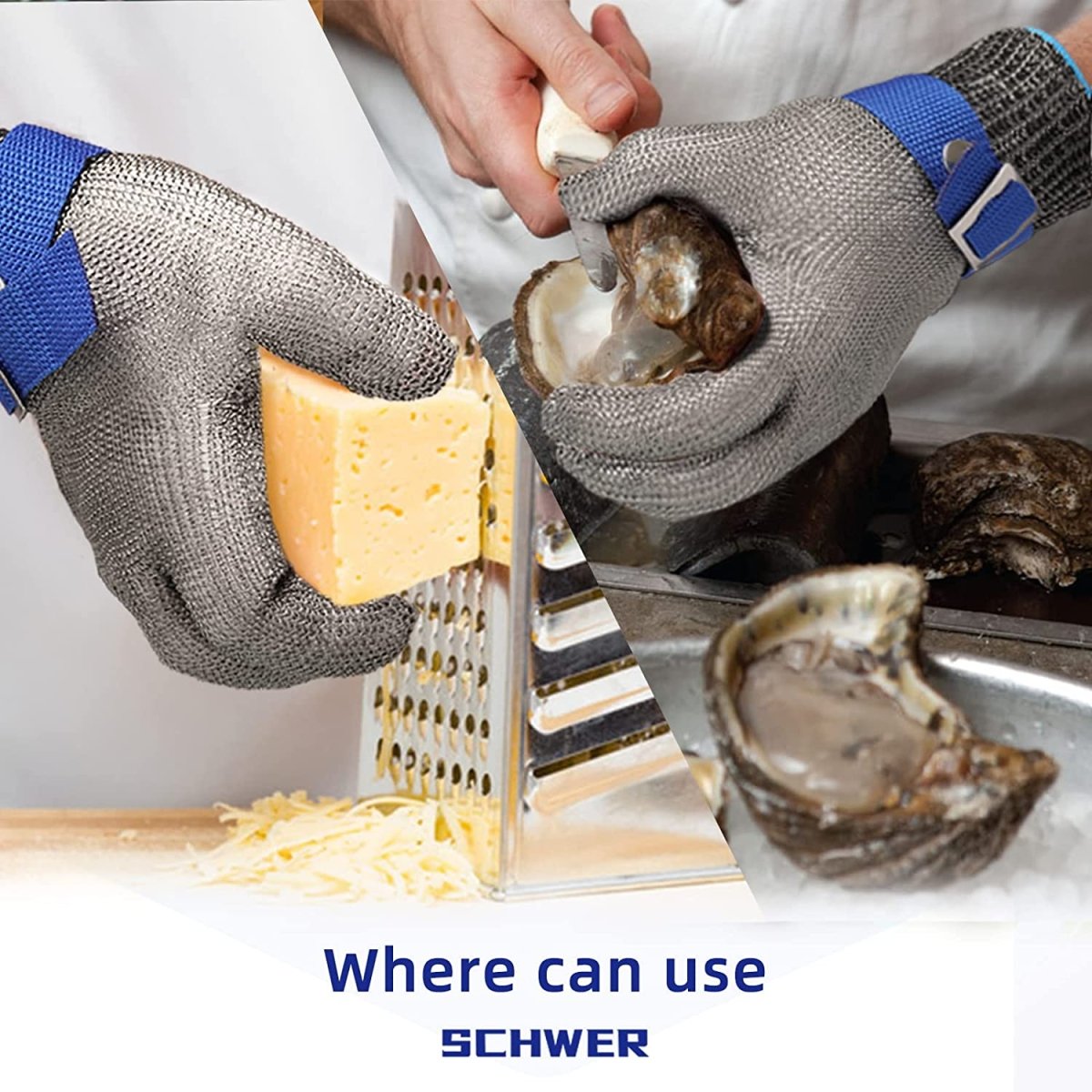 Stainless Steel Cut Resistant Safety Gloves – Maximum Protection & Comfort