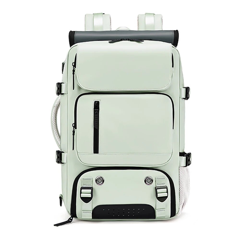 Waterproof Travel Backpack with USB, Shoe Area & Secure Pocket