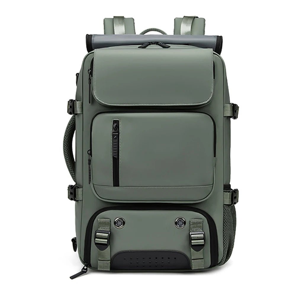 Waterproof Travel Backpack with USB, Shoe Area & Secure Pocket