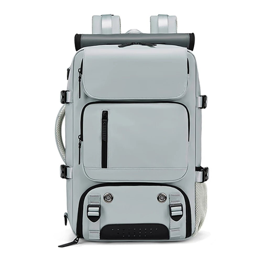 Waterproof Travel Backpack with USB, Shoe Area & Secure Pocket