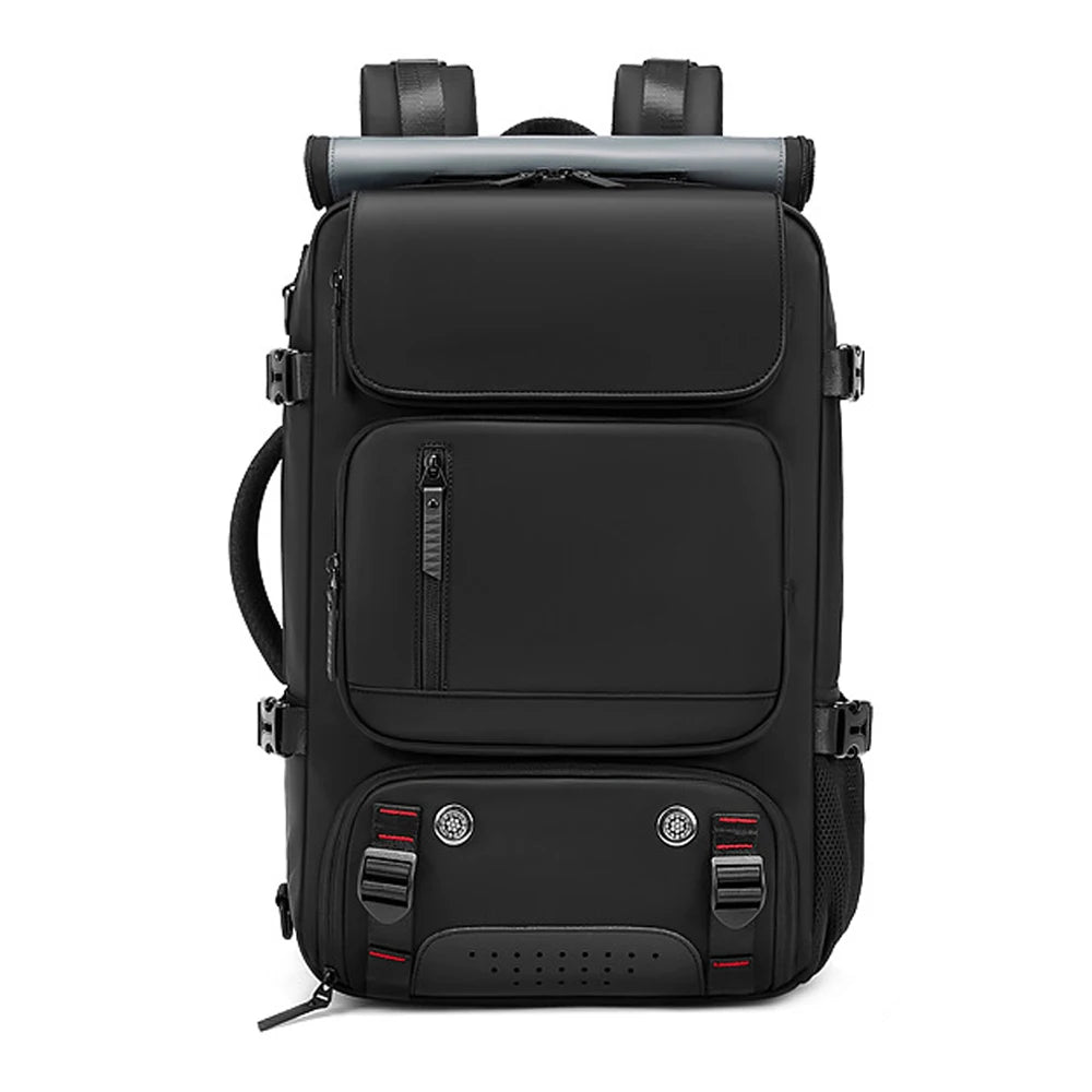Waterproof Travel Backpack with USB, Shoe Area & Secure Pocket