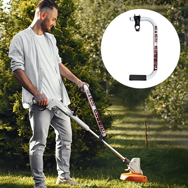 Ergonomic String Trimmer Handle Extension for Enhanced Comfort and Control
