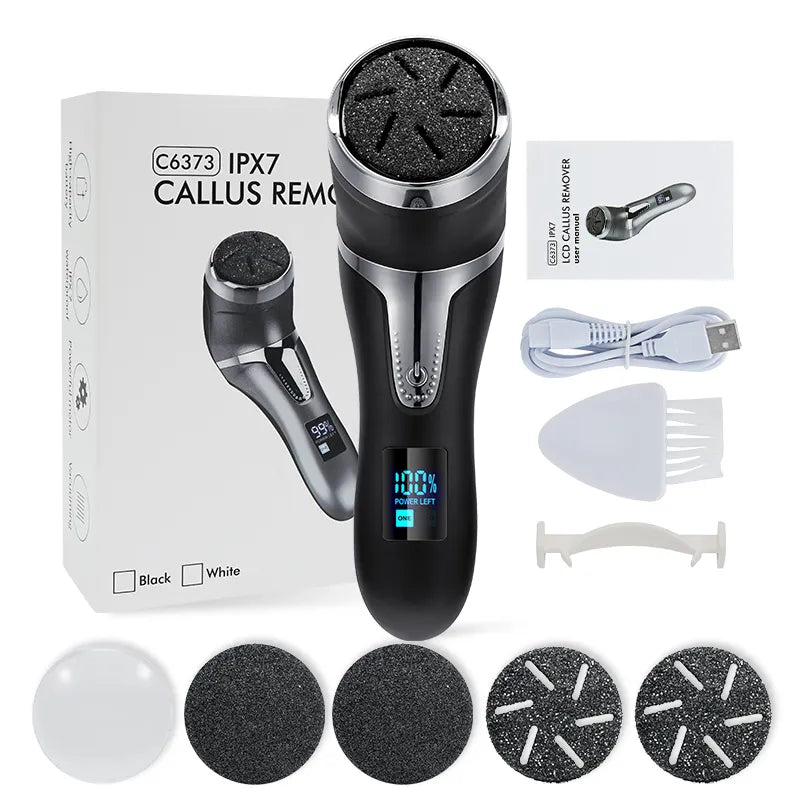 Electric Foot Callus Remover: Rechargeable Corns & Dead Skin Treatment Tool