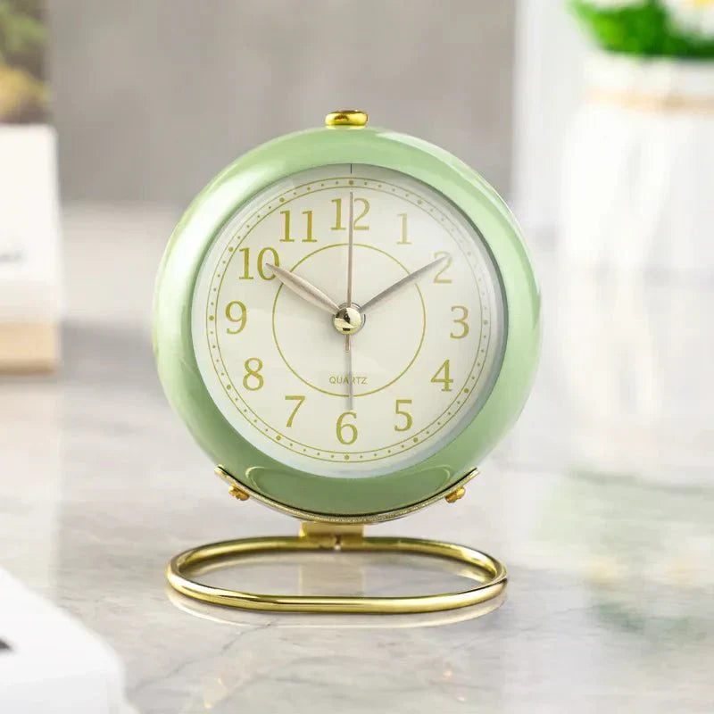 Vintage-Inspired Creative Alarm Clock with Silent Function