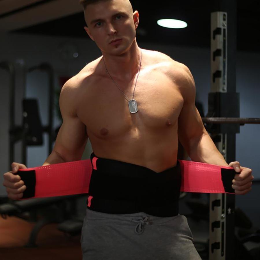 Men's Waist Trimmer Belt - Sweat-Boosting Belly Fat Burner