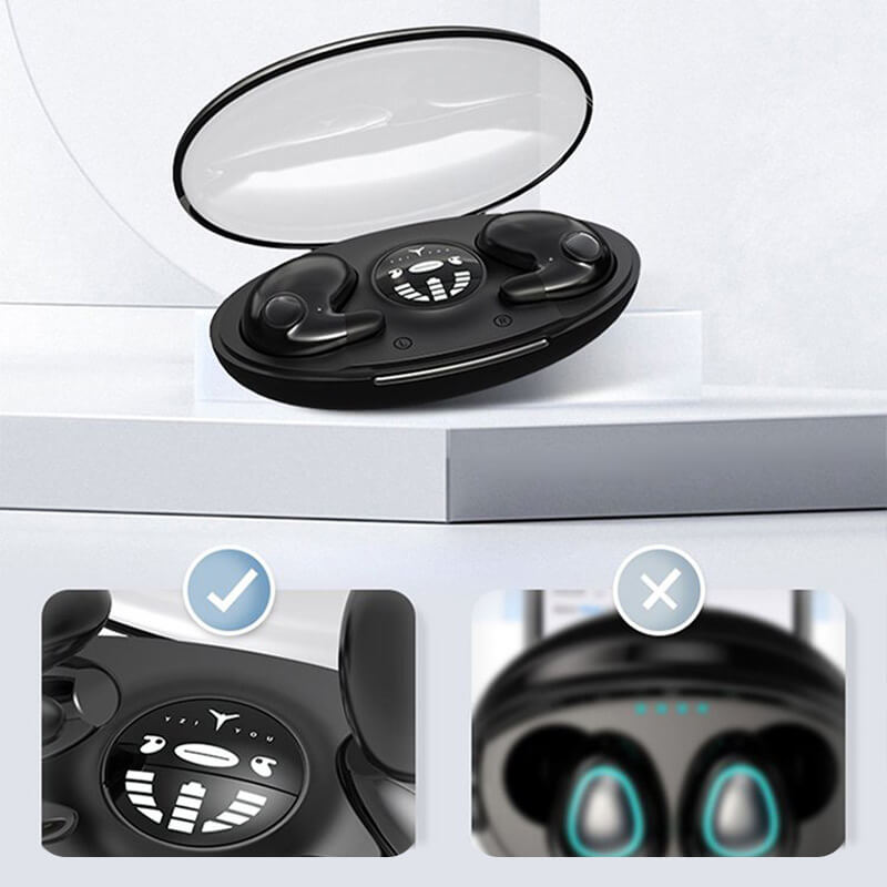 Invisible Wireless Sleep Headphones | IPX5 Waterproof Bluetooth 5.3 | Perfect for Rest & Travel