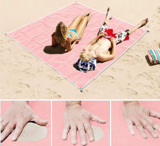 XXL Sand-Free Beach Blanket | 200x200cm Sand Mat